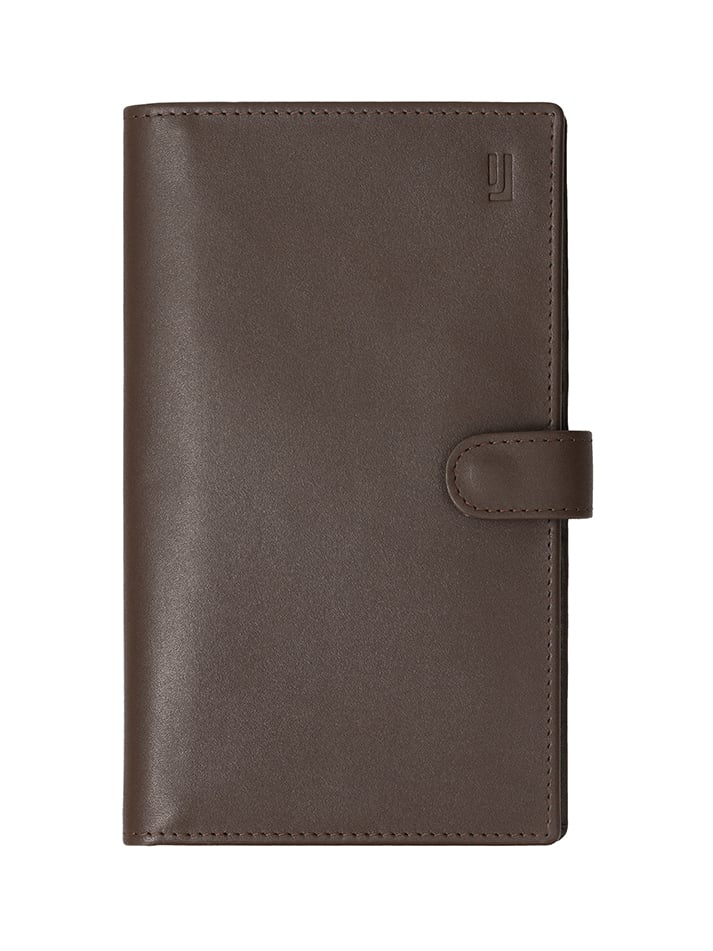 Elegant leather wallet for travel.