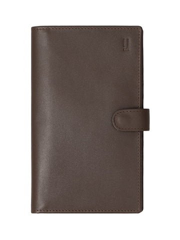 Elegant leather wallet for travel.