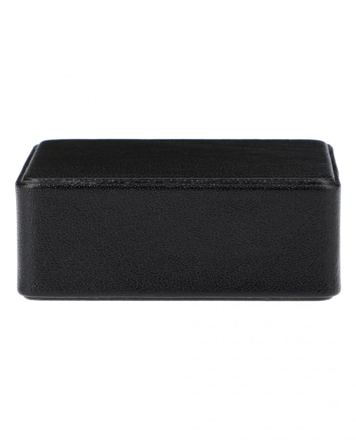 Black Handcrafted leather paperweight