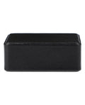 Black Handcrafted leather paperweight