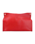 Leather tissue box cover