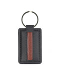 Elegant leather keychain