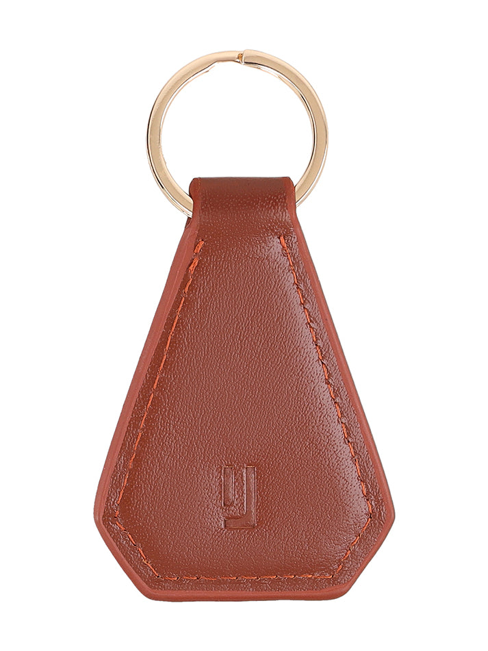Leather keychain, Buffalo Lux leather