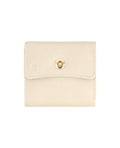 Sleek leather wallet with compartments.