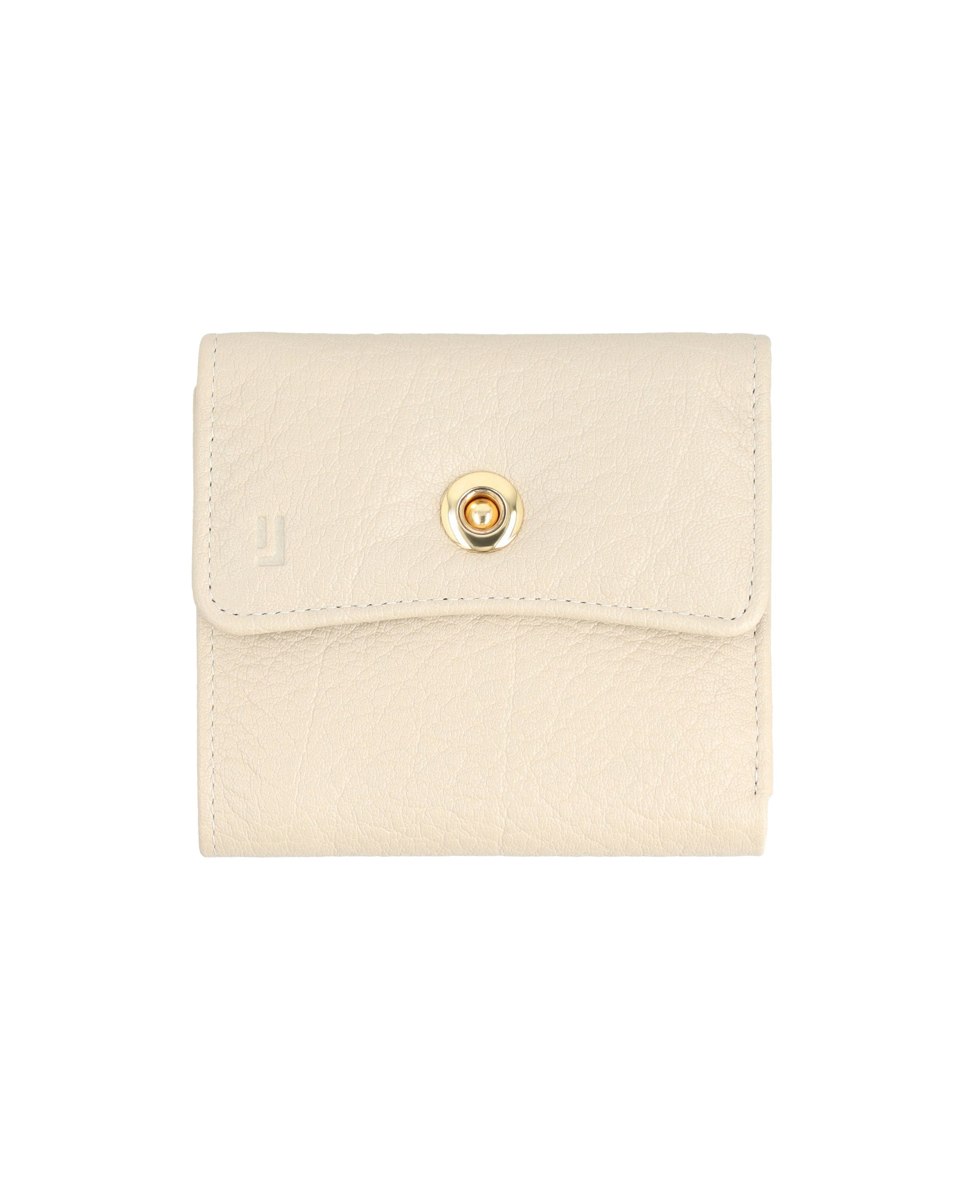 Sleek leather wallet with compartments.