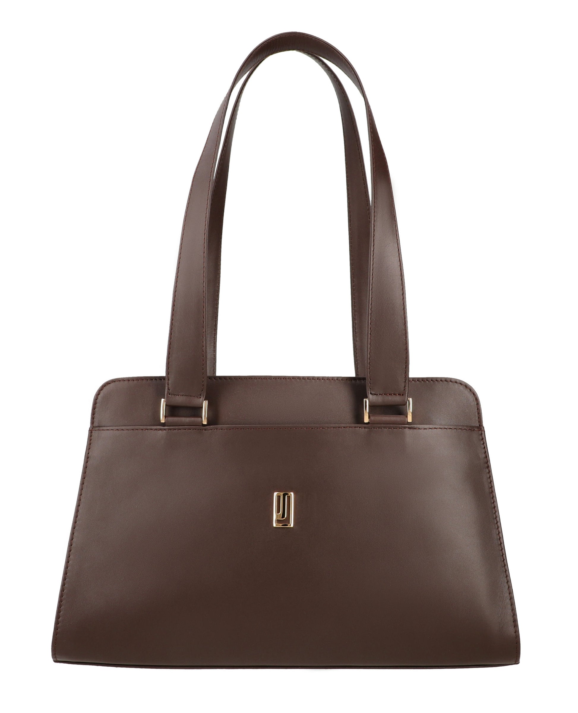 Soft leather Geranium handbag with pockets