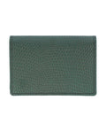 leather card case with pocket.