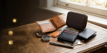 Leather wallets for men by Jafferjees