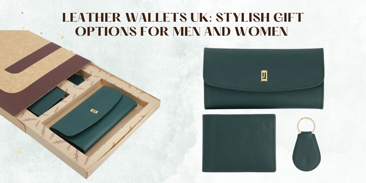 Leather wallet gift in UK