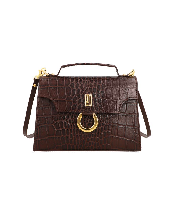 Brown Leather Handbag