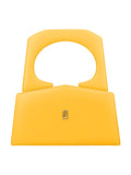 beautiful leather bags for ladies in yellow colour