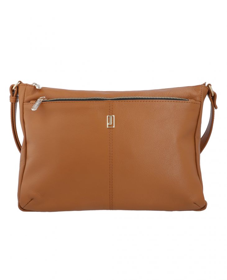 Trendy leather crossbody