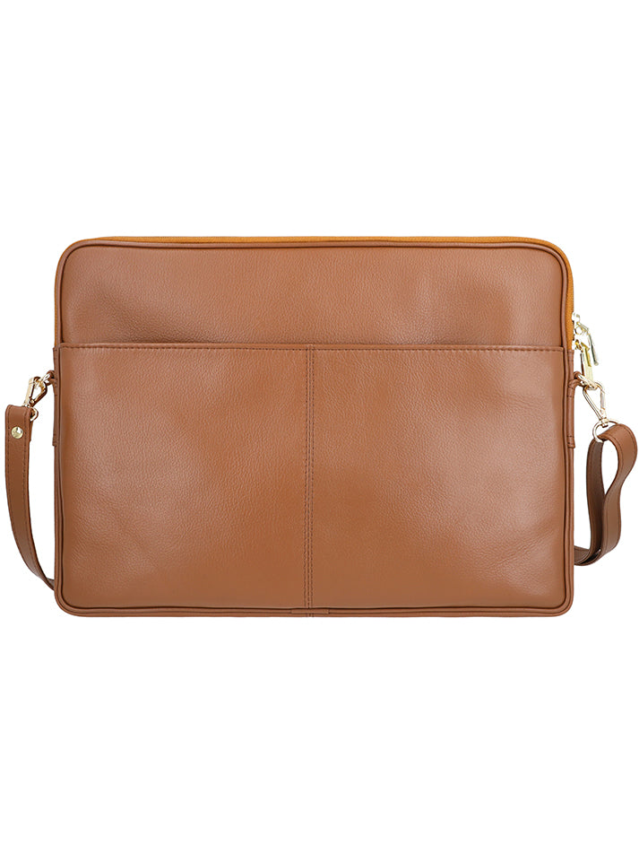 Leather laptop bag in UK